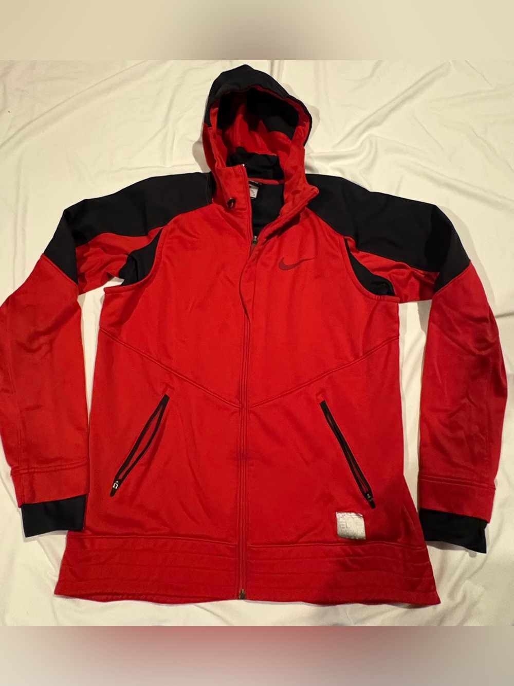 Nike Hyper Elite Hoodie Jacket Full Zip Thermal Fit Winterized Vent Men’s Medium